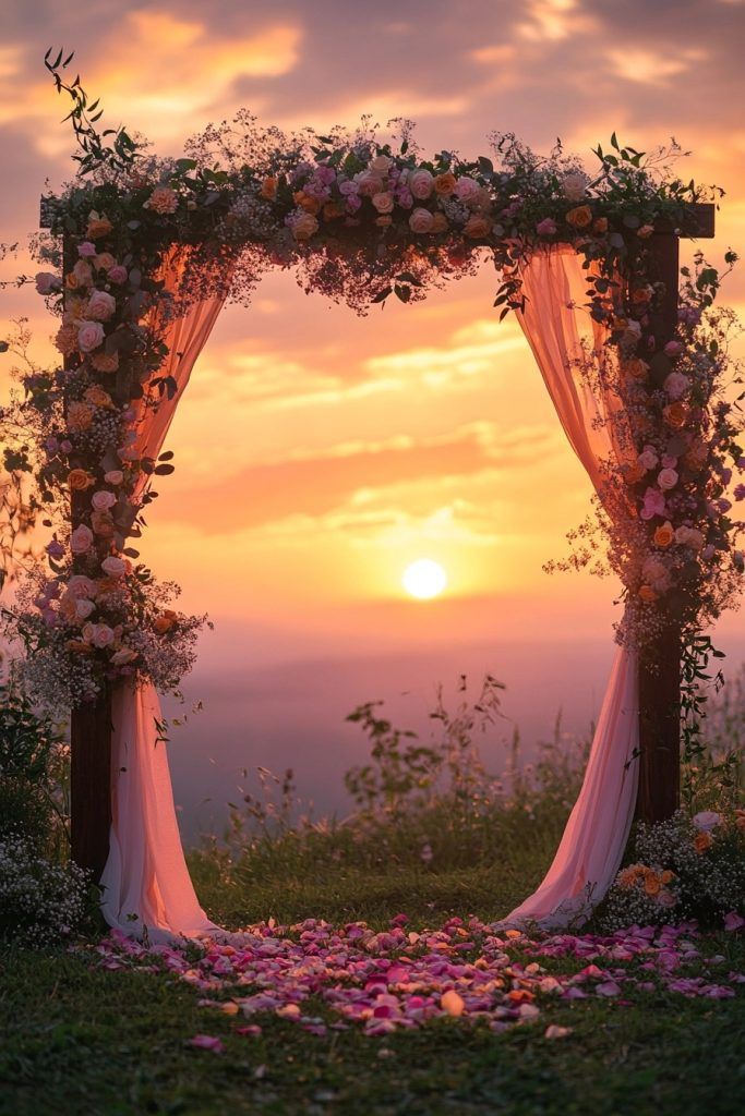 29 Boho Wedding Arch Ideas to Create a Dreamy Backdrop